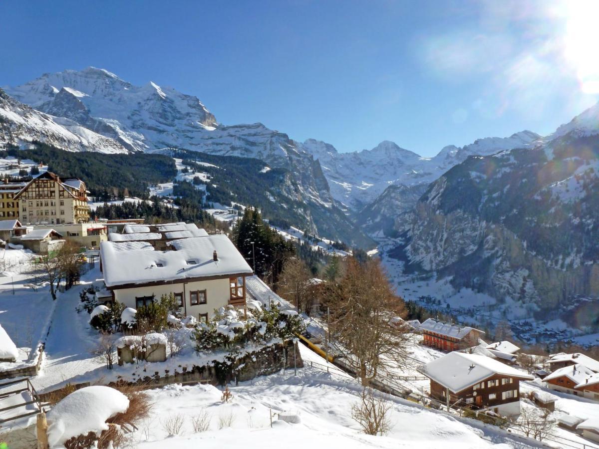 Apartment Helene Apt Diana By Interhome Wengen Exterior foto